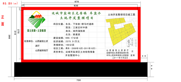 车盘土地开发整改项目